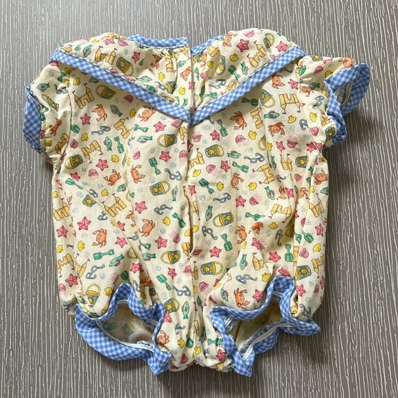 Bitty Baby Beach Set Romper - Picture 2 of 4